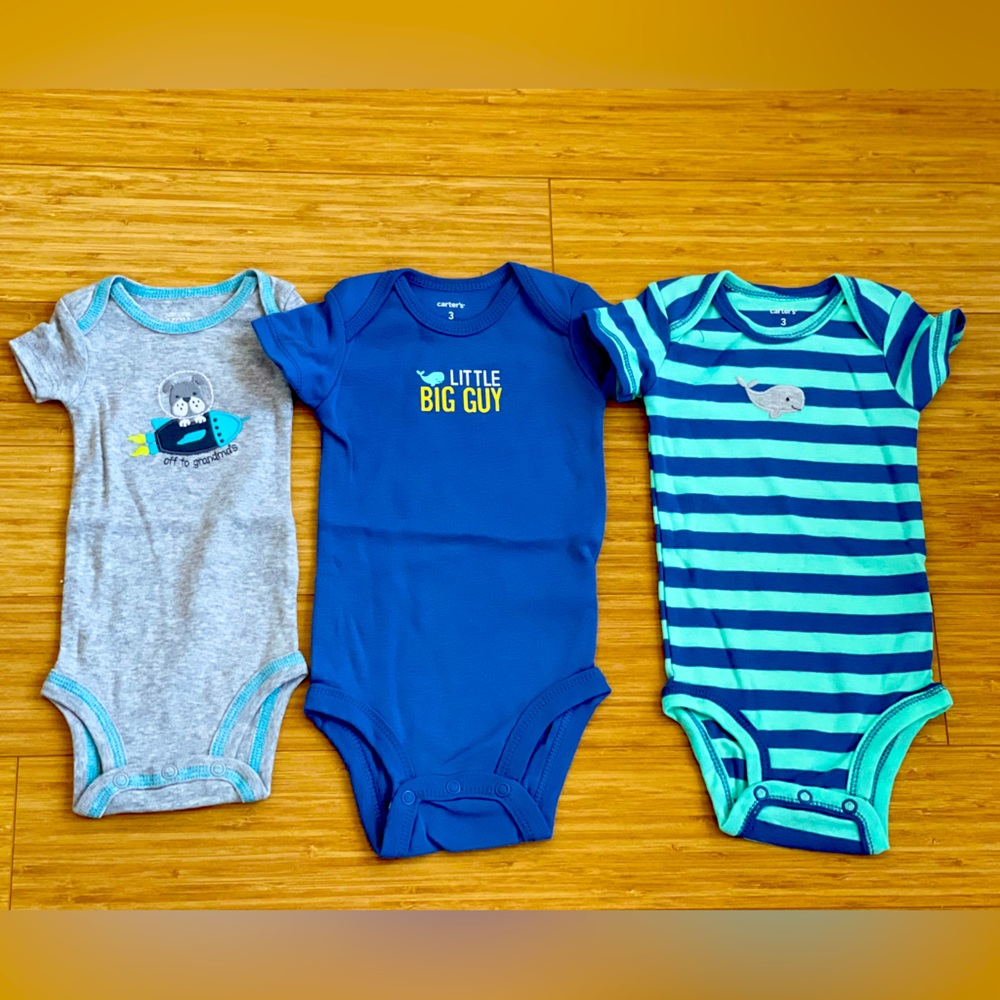 New! Infant Carters Onesies